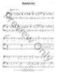 Beautiful One piano sheet music cover